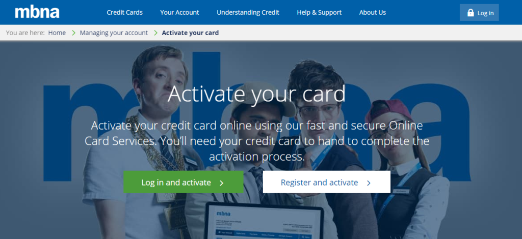MBNA-Activate-Card