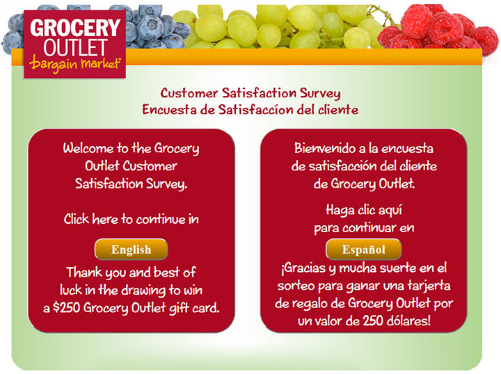 Survey.groceryoutlet.com
